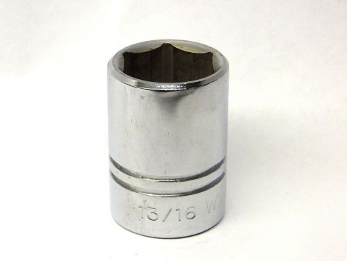 Williams 1/2&#034; drive 13/16&#034; 6-point shallow socket st-626 for sale