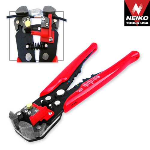 Wire stripper &amp; cutter self-adjusting for cable wire electricians crimping tool for sale
