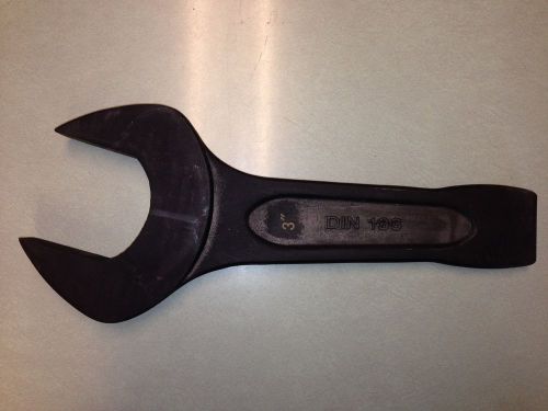 02-3000-FB IMPERIAL-Newton Corp 3&#034; Open-End, Flat Head, Striking Wrench, Plain F