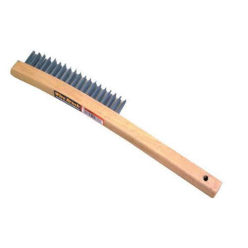 Long handle imported wire brush-3x19 row long wire brush for sale