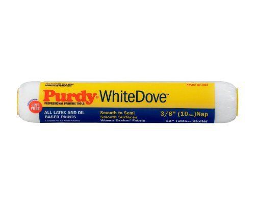 NEW Purdy 140670122 White Dove 12-Inch x 3/8 Nap Roller Cover