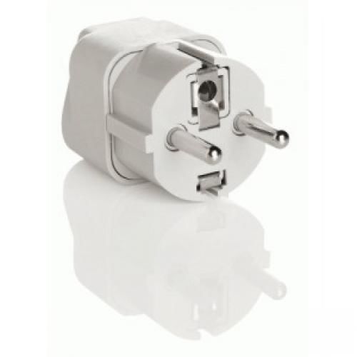 Travel Smart Grounded Adapter Plug - Europe, Middle East, parts of Africa, Asia,