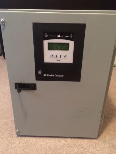 Zenith (ge) open automatic transfer switch ztg 200 amps mx 150 for sale