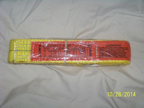 Nip.. webmaster liftall polyester  ee2-802d..... 2&#034; wide x 2&#039; long for sale