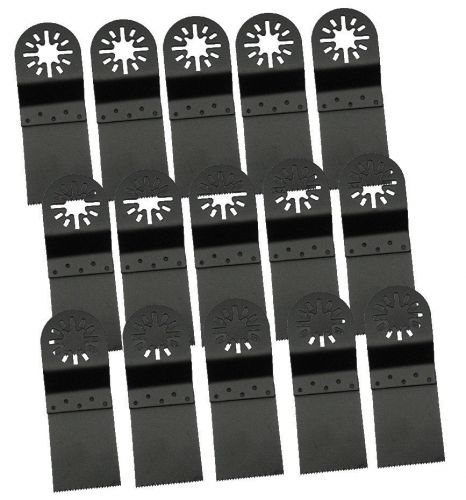 15 Pack Fine Tooth Oscillating Multi Tool Blades Fein Bosch Dremel Skill Rigid