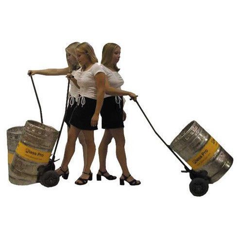 The keg barrel dolly carrier cart - draft beer transport - home &amp; commercial bar for sale