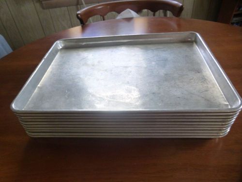 Half Sheet Pans Stainless Steel 18x13 (Set of 10) Very good used condition