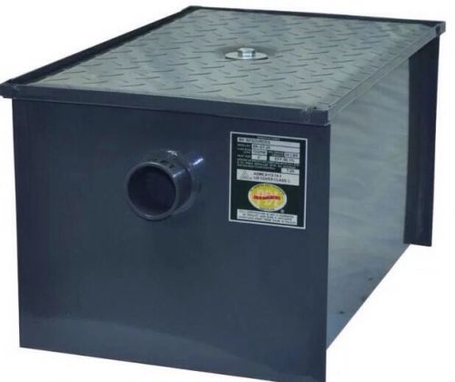 50 lb commercial grease trap 25 gallons per minute pdi certified for sale