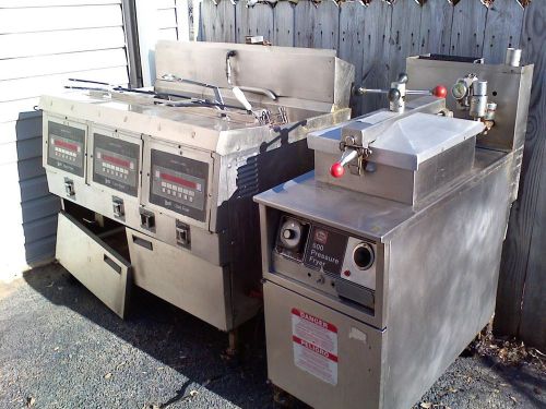 Used Henny Penny open Fryer And Pressure Fryer