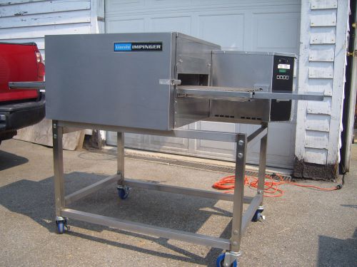 Lincoln impinger conveyor belt pizza oven natural gas converible to lp enodis for sale