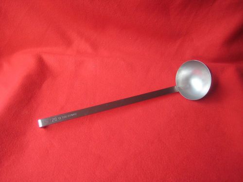 Stainless steel 6 oz ladle/ restaurant style/ 16 &#034; long/ commercial/kitchen for sale