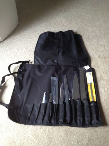 DICK PRO DYNAMIC 8 PIECE KNIFE SET WITH CARRYING ROLL BAG BRAND NEW