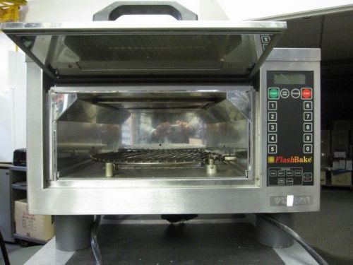 Vulcan Quadlux FB5000-3 Stainless Counter Top Flash Bake Oven w Digital Controls