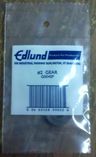 Edlund #2 Gear Replacement part #G004SP New in original package