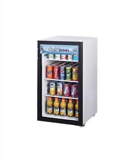New turbo air 5 cu ft counter top glass merchandiser refrigerator for sale