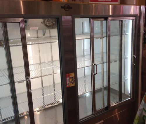 Universal Coolers RW-96-SC 4 Sliding Glass Door Beverage Refrigerator 96&#034; model