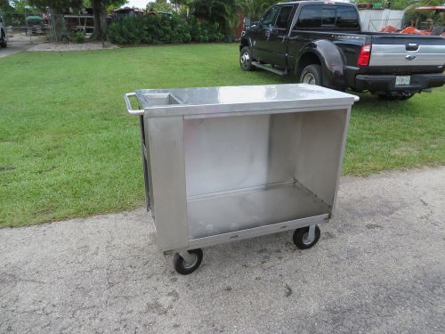 Portable stainless steel bar food service  tool box maids or maintence cart for sale