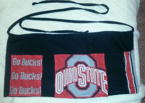 Ohio state football OSU wautress Server apron waist bartender college restaurant