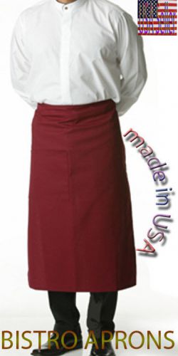 PROFESSIONAL CHEF WAITRESS BAR BISTRO CAFE WAIST SHORT APRON MADE IN USA