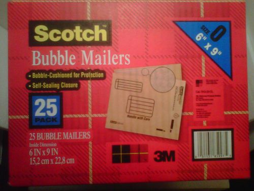 scotch bubble mailers 25 pack