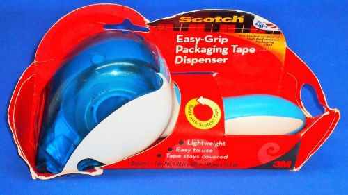 Scotch Easy Grip Packing Tape Dispenser Blue Model DP-1000 B349