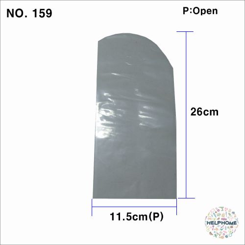 27 Pcs Transparent Shrink Film Wrap Heat Pump Packing 12cm(P) X 26cm NO.159