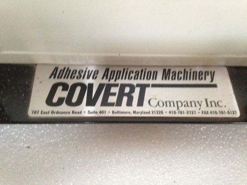 Covert Adhesive Application Machinery Hot Melt System