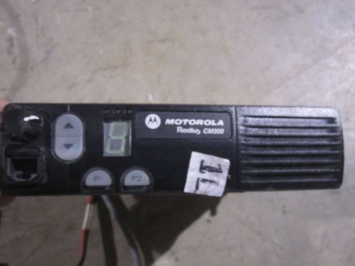 Motorola CM200 154.47875 MHz 10 Watt Radio 3.16A Ham Cab PMLN4598C