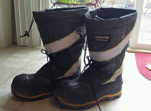 Baffin boots derrick composite toe pac boot 17&#034; sz 10 mens for sale