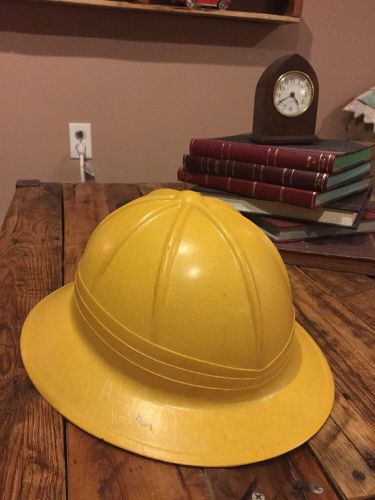 Vintage Yellow  Davis Hard Hat