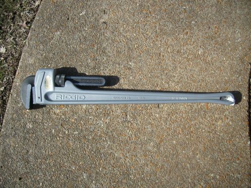 New ridgid 31110 36&#034; aluminum straight pipe wrench - model 836  free shipping 48 for sale