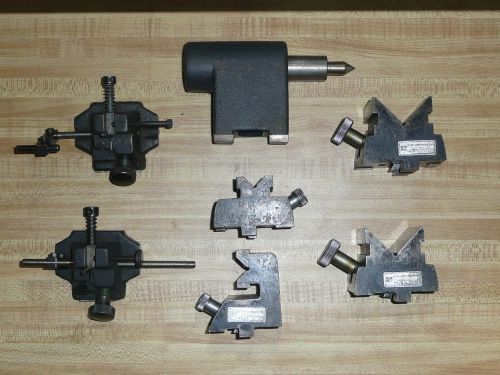 LOT OGP Optical Gaging Products Comparator Fixtures &amp; Accessories 7 pc