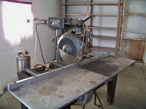 Tops 16&#034; Radial Arm Saw