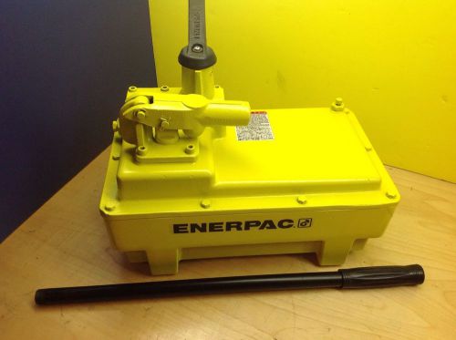 Enerpac p-462 hydraulic pump 10,000 psi large volume 2 speed hd cast aluminum for sale