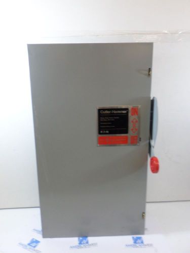 1 New Surplus Cutler Hammer DH324NGK 200 amp Fusible Safety switch 240 volt