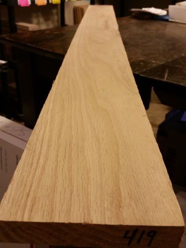 4/4 White Oak Board 52.75 x 4.5 x ~1in. Wood Lumber (sku:#L-419)