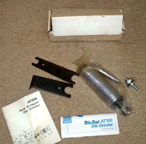 Blue Point Die Grinder AT100 Rear Exhaust new in box  with papers