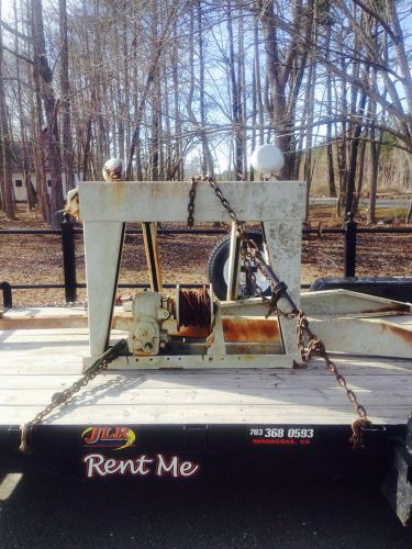 Winch, mechanical with mask and boom for sale