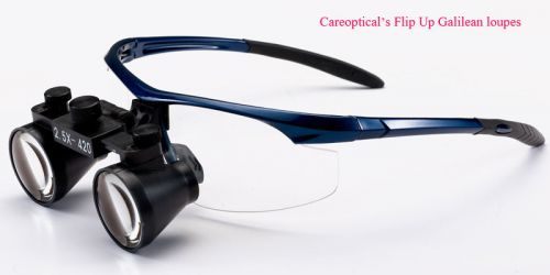 Flip up dental loupes surgical loupes binoculars loupes 3.0x with sports frmaes for sale