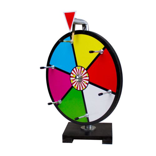 12&#034; Color Dry Erase Prize Wheel