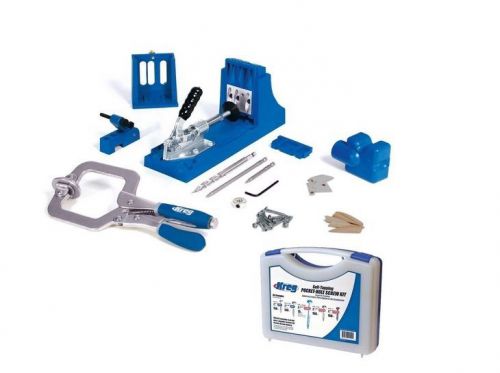 Kreg tool sk03 675 screws master system pocket hole jig w/ free screw set &amp; dvd for sale