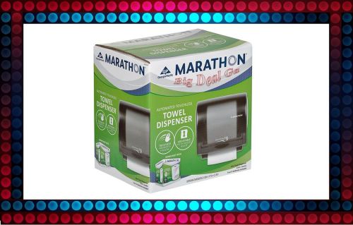 Marathon smoke 350ft roll automated touchless towel dispenser new!!! for sale
