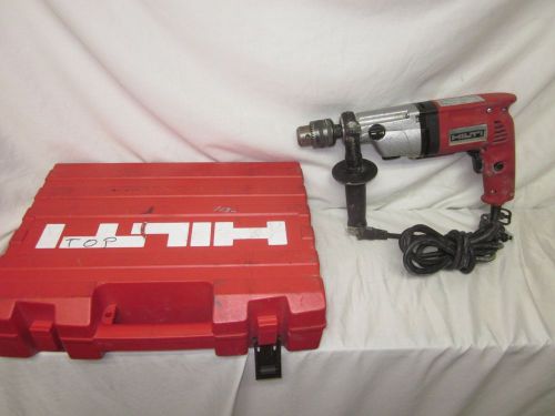 Used Hilti Electric Rotary Hammer Drill TM-7SI w/Case Bits Construction Work