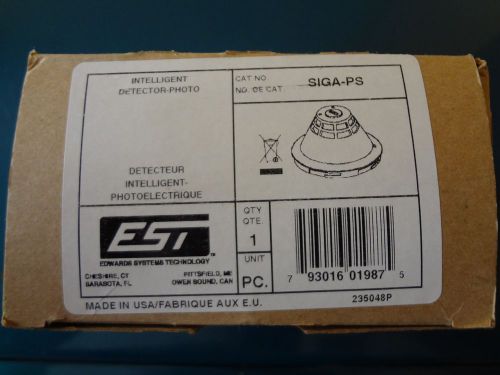 BRAND NEW EST SIGA-PS Intelligent Photoelectric Smoke Detector FREE SHIPPING !!!