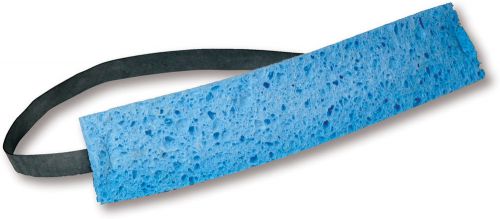 Ergodyne Chill-Its Sponge Sweatband in Blue Set of 100