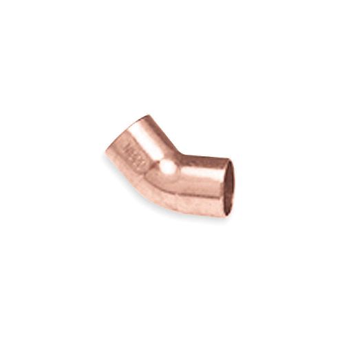 Elbow,  45, wrot copper, 1/8 x 1/8 in 606 1/8 for sale