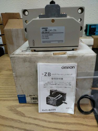 New In Box Omron Limit Switch 3ZBD4-1N _ 3ZBD41N _ 15A _ 125, 250, or 480 VAC