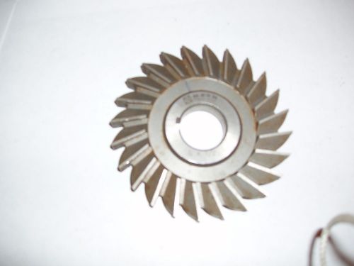 PLAIN MILLING CUTTER BY MOON 4X1/2 WITH 1 INCH HOLE SIZE NICE AND SHARP !!!