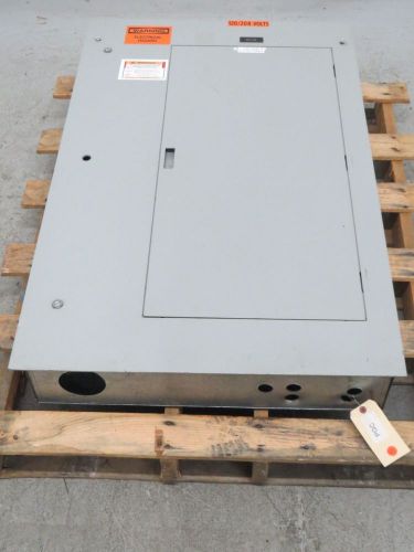 Westinghouse na-70885it-36 breaker 100a amp 120/208v distribution panel b325203 for sale