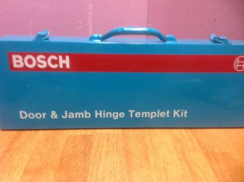 Bosch 83037 Door &amp; Jamb Hinge Template Kit &amp; Case + Makita Template Guide &amp; Nut